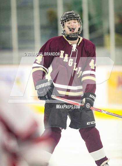 Thumbnail 2 in Eastern CT Eagles @ Redhawks photogallery.