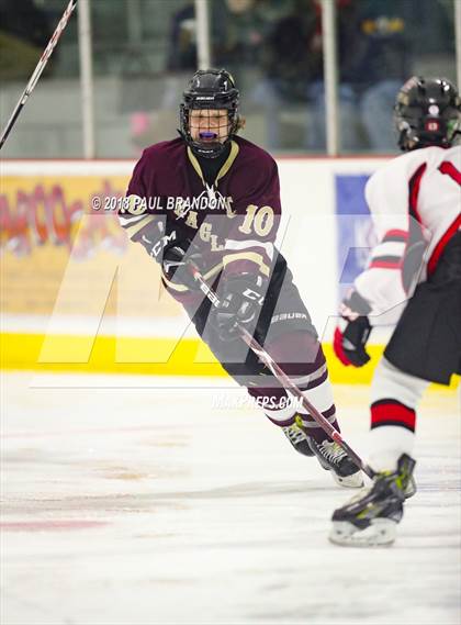 Thumbnail 3 in Eastern CT Eagles @ Redhawks photogallery.