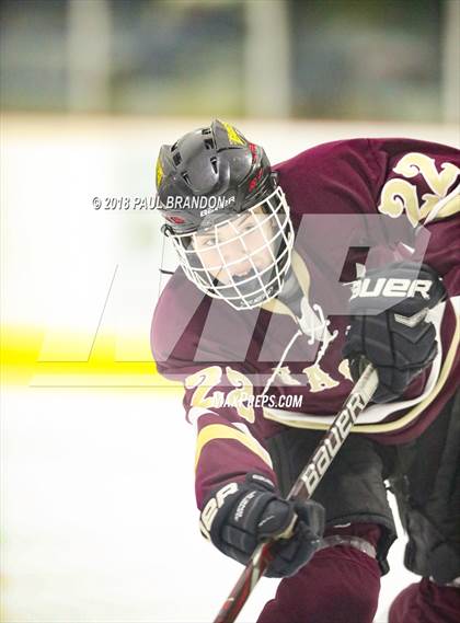 Thumbnail 2 in Eastern CT Eagles @ Redhawks photogallery.