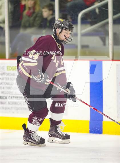 Thumbnail 1 in Eastern CT Eagles @ Redhawks photogallery.