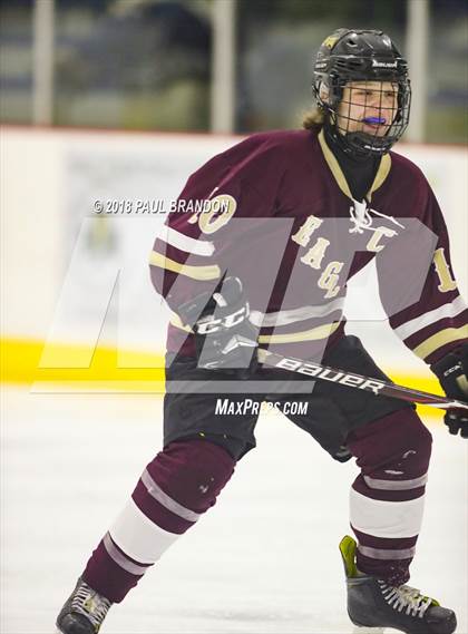 Thumbnail 2 in Eastern CT Eagles @ Redhawks photogallery.