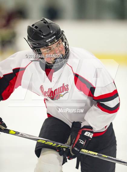 Thumbnail 2 in Eastern CT Eagles @ Redhawks photogallery.