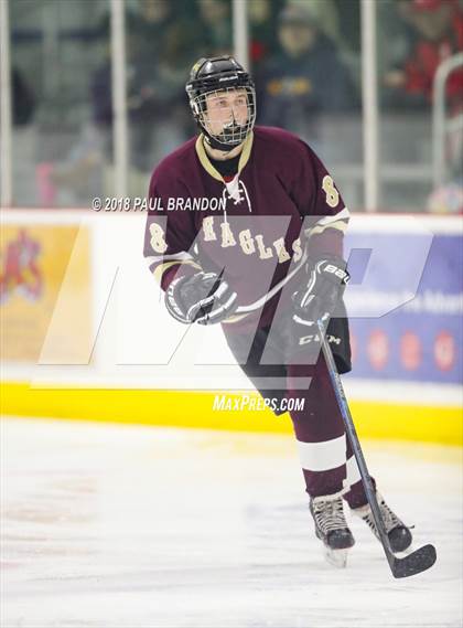 Thumbnail 1 in Eastern CT Eagles @ Redhawks photogallery.