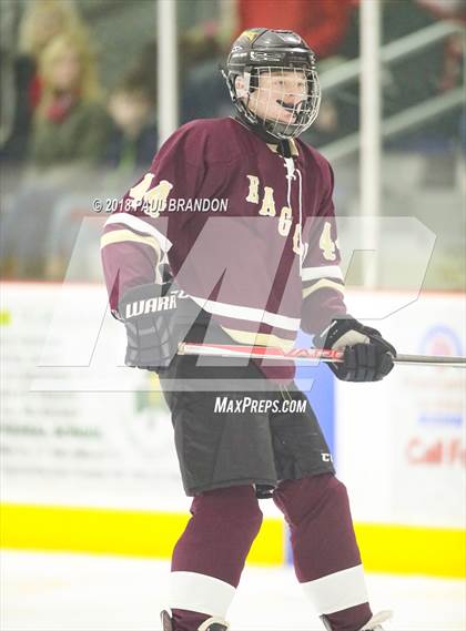 Thumbnail 2 in Eastern CT Eagles @ Redhawks photogallery.