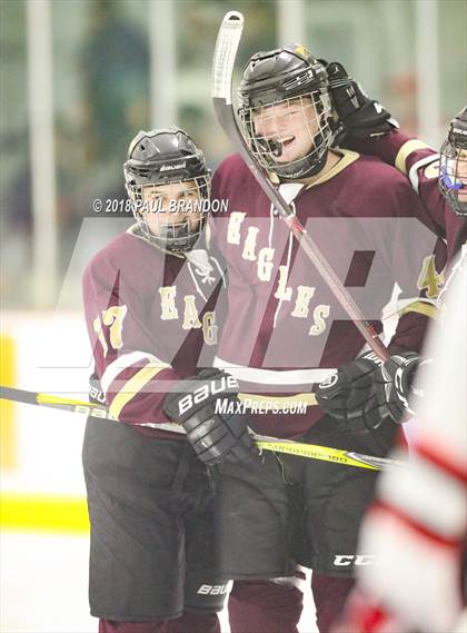 Thumbnail 2 in Eastern CT Eagles @ Redhawks photogallery.