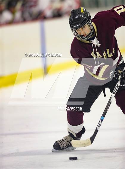 Thumbnail 2 in Eastern CT Eagles @ Redhawks photogallery.