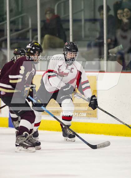 Thumbnail 2 in Eastern CT Eagles @ Redhawks photogallery.