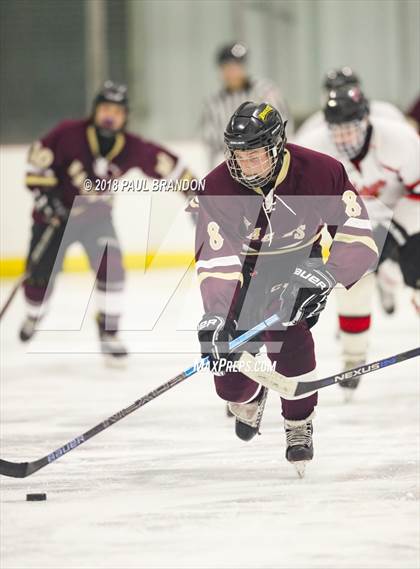 Thumbnail 2 in Eastern CT Eagles @ Redhawks photogallery.