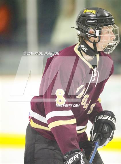 Thumbnail 2 in Eastern CT Eagles @ Redhawks photogallery.