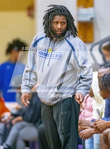 Thumbnail 1 in New Life Christian Academy vs. E.E. Smith (Cumberland County Holiday Classic) photogallery.