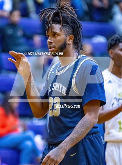 Thumbnail 1 in New Life Christian Academy vs. E.E. Smith (Cumberland County Holiday Classic) photogallery.