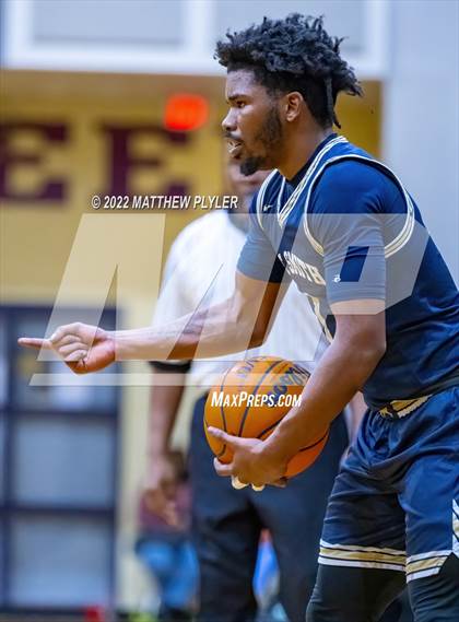 Thumbnail 2 in New Life Christian Academy vs. E.E. Smith (Cumberland County Holiday Classic) photogallery.