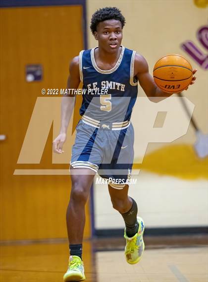 Thumbnail 1 in New Life Christian Academy vs. E.E. Smith (Cumberland County Holiday Classic) photogallery.