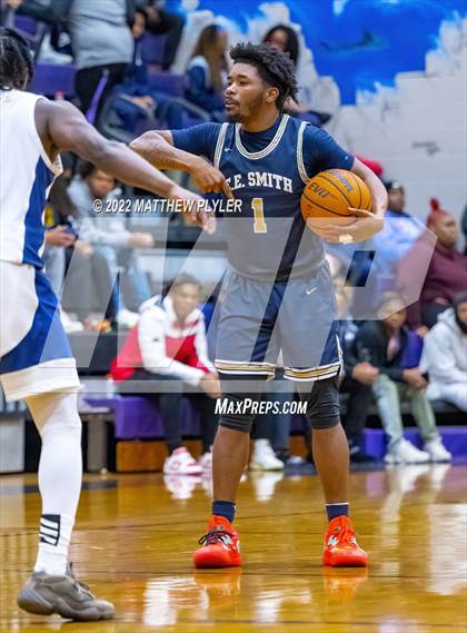 Thumbnail 2 in New Life Christian Academy vs. E.E. Smith (Cumberland County Holiday Classic) photogallery.