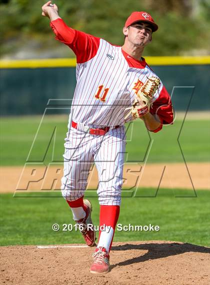 Thumbnail 1 in Carlsbad @ Cathedral Catholic (CIF SDS D3 Playoffs) photogallery.