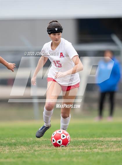 Thumbnail 1 in Antonian Prep vs Del Rio (NEISD Soccer Showcase) photogallery.