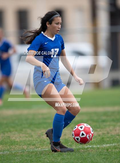 Thumbnail 3 in Antonian Prep vs Del Rio (NEISD Soccer Showcase) photogallery.