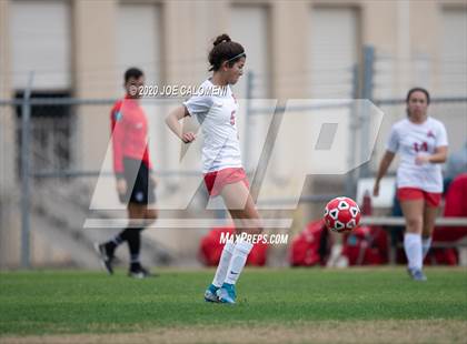 Thumbnail 3 in Antonian Prep vs Del Rio (NEISD Soccer Showcase) photogallery.