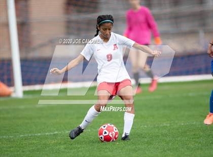 Thumbnail 2 in Antonian Prep vs Del Rio (NEISD Soccer Showcase) photogallery.