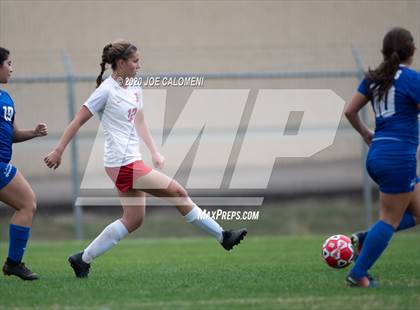 Thumbnail 2 in Antonian Prep vs Del Rio (NEISD Soccer Showcase) photogallery.