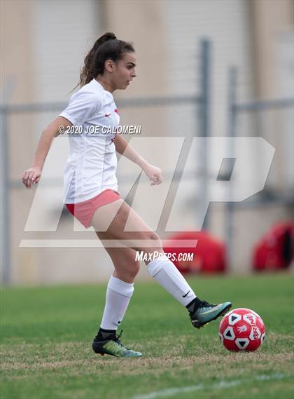 Thumbnail 3 in Antonian Prep vs Del Rio (NEISD Soccer Showcase) photogallery.