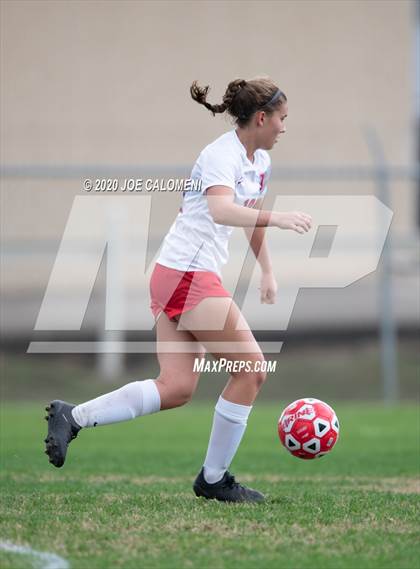 Thumbnail 2 in Antonian Prep vs Del Rio (NEISD Soccer Showcase) photogallery.