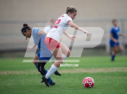 Thumbnail 3 in Antonian Prep vs Del Rio (NEISD Soccer Showcase) photogallery.
