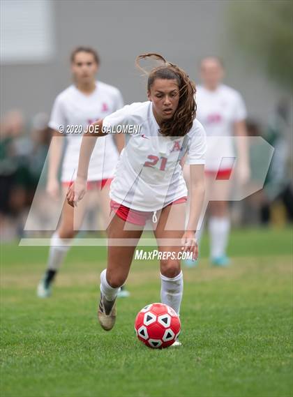 Thumbnail 3 in Antonian Prep vs Del Rio (NEISD Soccer Showcase) photogallery.