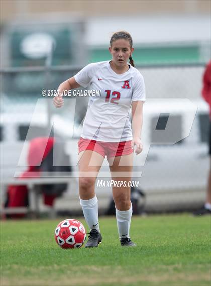 Thumbnail 2 in Antonian Prep vs Del Rio (NEISD Soccer Showcase) photogallery.