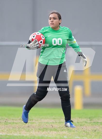 Thumbnail 3 in Antonian Prep vs Del Rio (NEISD Soccer Showcase) photogallery.