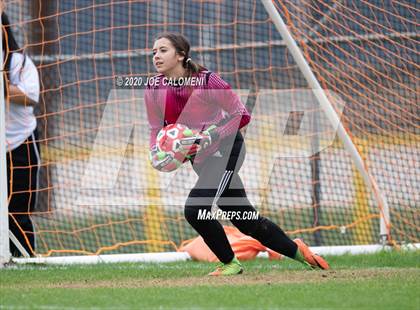Thumbnail 3 in Antonian Prep vs Del Rio (NEISD Soccer Showcase) photogallery.