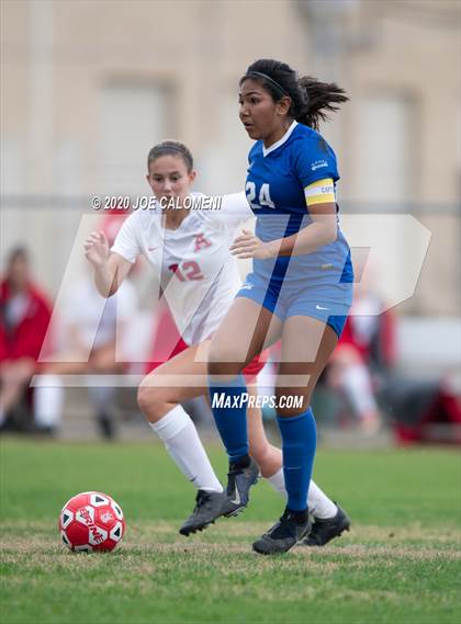 Thumbnail 1 in Antonian Prep vs Del Rio (NEISD Soccer Showcase) photogallery.