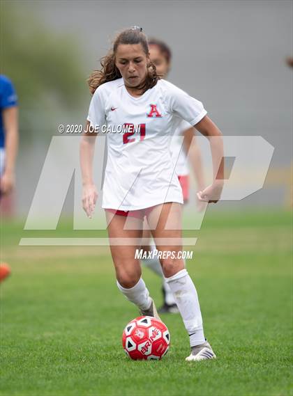 Thumbnail 3 in Antonian Prep vs Del Rio (NEISD Soccer Showcase) photogallery.