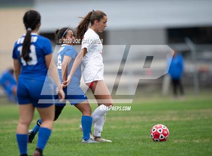 Thumbnail 3 in Antonian Prep vs Del Rio (NEISD Soccer Showcase) photogallery.