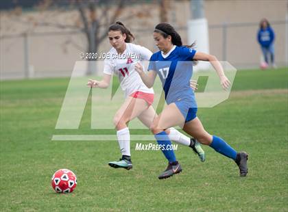 Thumbnail 1 in Antonian Prep vs Del Rio (NEISD Soccer Showcase) photogallery.