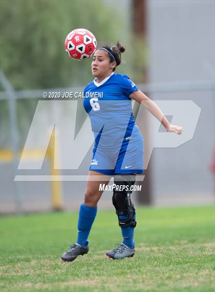 Thumbnail 3 in Antonian Prep vs Del Rio (NEISD Soccer Showcase) photogallery.