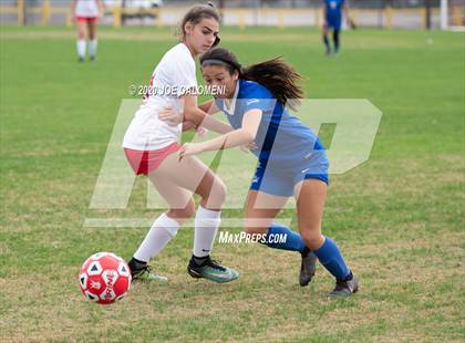 Thumbnail 1 in Antonian Prep vs Del Rio (NEISD Soccer Showcase) photogallery.