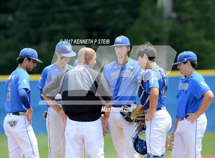 Thumbnail 1 in St. Charles Catholic @ Sacred Heart (LHSAA 2A Regional Playoff) photogallery.