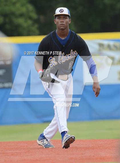 Thumbnail 1 in St. Charles Catholic @ Sacred Heart (LHSAA 2A Regional Playoff) photogallery.