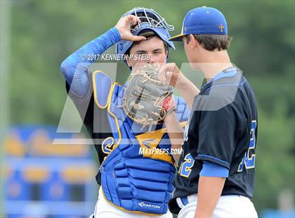 Thumbnail 3 in St. Charles Catholic @ Sacred Heart (LHSAA 2A Regional Playoff) photogallery.