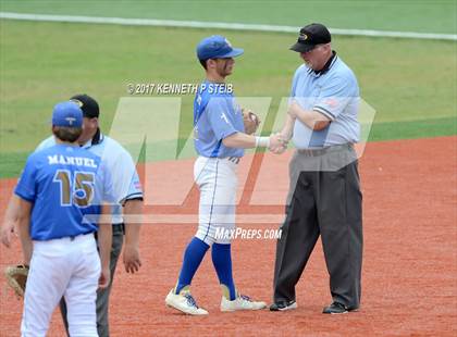 Thumbnail 3 in St. Charles Catholic @ Sacred Heart (LHSAA 2A Regional Playoff) photogallery.