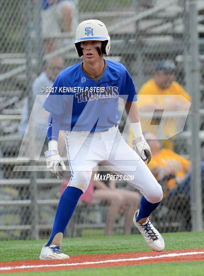 Thumbnail 1 in St. Charles Catholic @ Sacred Heart (LHSAA 2A Regional Playoff) photogallery.