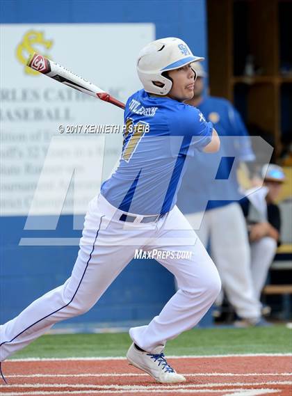 Thumbnail 3 in St. Charles Catholic @ Sacred Heart (LHSAA 2A Regional Playoff) photogallery.