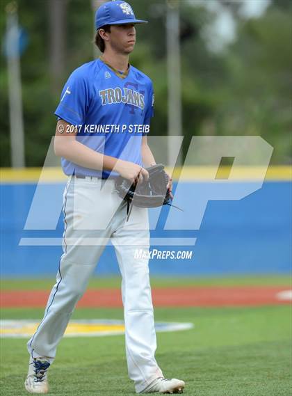 Thumbnail 2 in St. Charles Catholic @ Sacred Heart (LHSAA 2A Regional Playoff) photogallery.