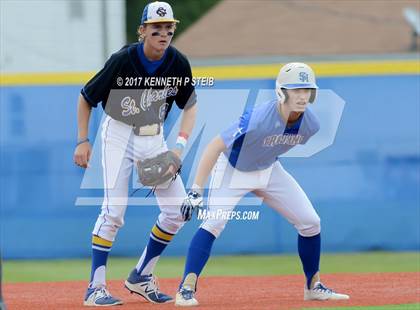 Thumbnail 2 in St. Charles Catholic @ Sacred Heart (LHSAA 2A Regional Playoff) photogallery.