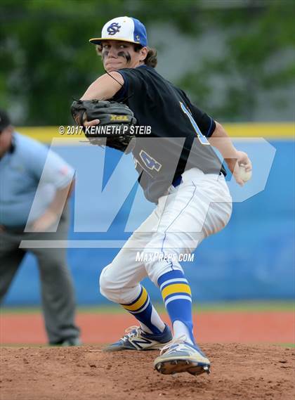 Thumbnail 2 in St. Charles Catholic @ Sacred Heart (LHSAA 2A Regional Playoff) photogallery.