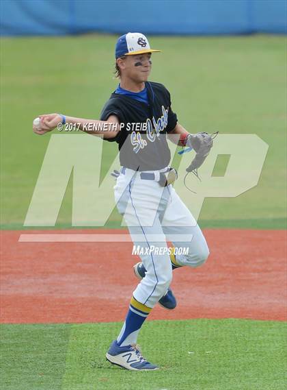 Thumbnail 2 in St. Charles Catholic @ Sacred Heart (LHSAA 2A Regional Playoff) photogallery.