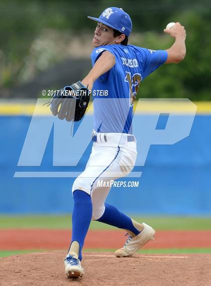 Thumbnail 1 in St. Charles Catholic @ Sacred Heart (LHSAA 2A Regional Playoff) photogallery.