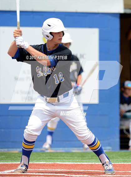 Thumbnail 3 in St. Charles Catholic @ Sacred Heart (LHSAA 2A Regional Playoff) photogallery.