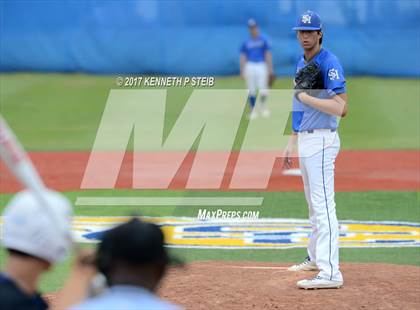 Thumbnail 1 in St. Charles Catholic @ Sacred Heart (LHSAA 2A Regional Playoff) photogallery.